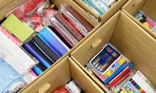 ご提供いただいた学習品