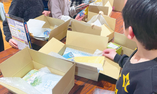 「あたらしい文房具があると勉強やる気になる！」と喜んでいました。
