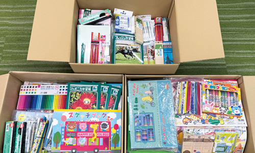 ご提供いただいた学習品