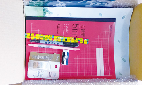 ご提供いただいた学習品